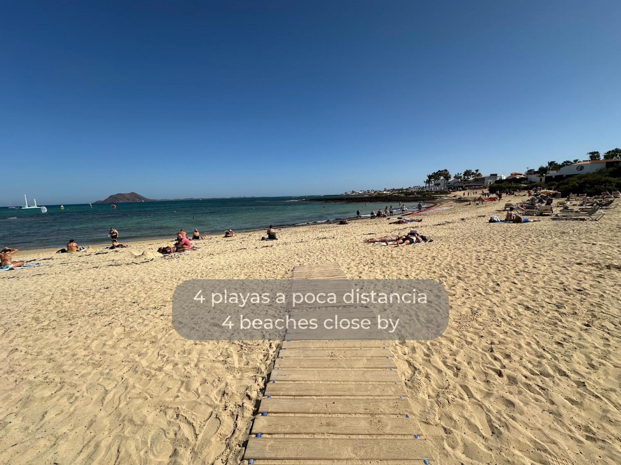 Mango Sorbet Super Central, 3 Desks, High Speed Internet, 3 Bedrooms And 2 Bathrooms Corralejo Bagian luar foto